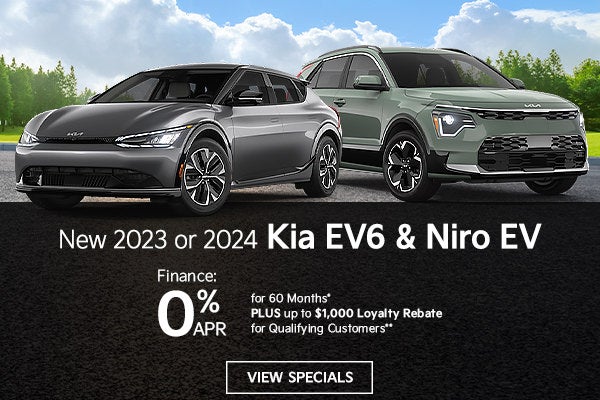 New 2023 or 2024 Kia EV6 and Niro EV